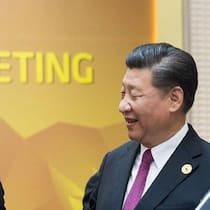 Präsident Donald Trump und Staatschef Xi Jingping: Die Kontrahenten im Handelskonflikt.