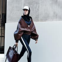 Balenciaga: Look aus der Herbstkollektion 2026.