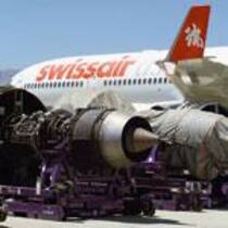 Noch Swissair,  demnächst UPS: Bald liefert die HB-IWG Pakete aus.