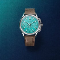 Bei der LVMH Watch Week in Mailand zeigt die Marke ihre Uhrenhistorie seit 1847. Highlight ist die limitierte Tiffany Timer mit Platin-Gehäuse und exklusivem Zenith-Werk.