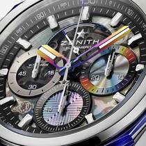 Neue Farbenwelt: Zenith Defy Extreme Felipe Pantone dank der Positive Coating SA.