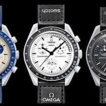 Moonswatch-Hype reloaded? So könnten die Snoopy-Moonswatches aussehen.