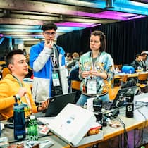 «Happy Hack»: So lautet der Schlachtruf, mit dem der Start Hack offiziell eröffnet wird.