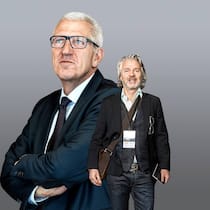Ex-Raiffeisen-Chef Pierin Vincenz (l.) und sein engster Mitstreiter in allen Lebenslagen: Beat Stocker.