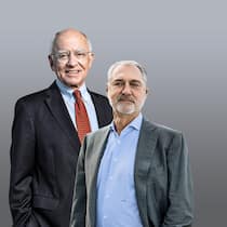 Prominente Aktionäre: Michael Pieper (l.) und Adrian Keller halten je 24 Prozent an der neuen Bergos AG.