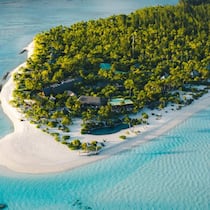 Besser gehts nicht: Weisser Sandstrand und glasklares Wasser.