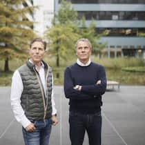 Molekularbiologe Michael Sidler (l.) und Unternehmer Peter Niederhauser ergänzen sich gut, heisst es in der Branche.