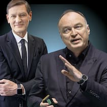 Die Aufnahme der von CEO Flemming Ørnskov (l.) und Präsident Thomas Ebeling geleiteten Galderma in den SMI dürfte den Aktien weiter Schub verleihen.