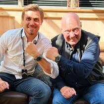Norqain-CEO Ben Küffer (l.) und Jean-Claude Biver beweisen, dass mutige Visionen Realität werden können.