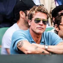 Schauspieler Brad Pitt mit einer «222» von Vacheron Constantin am Arm.