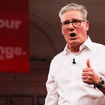 Keir Starmer mit seiner PRX: Die coole Uhr für Nichtangeber.