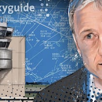 Peter Merz (58) ist CEO des Flugsicherungsunternehmens Skyguide.