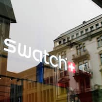 Swatch-Verkaufsgeschäft an der Zürcher Bahnhofstrasse.