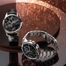 Den neuen Pontos Chronographen 43 mm gibt es in verschiedener Ausführung, Preis ab 2950 Fr.