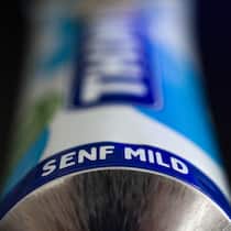 Mild und fast immer aus der Tube: Nestlé produziert mehr als 2000 Tonnen Thomy-Senf pro Jahr.