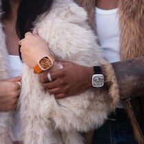 Dennison präsentiert zwei neue Uhrenmodelle mit 1,79 Karat Diamanten und handgefertigtem Animal-Print-Design.