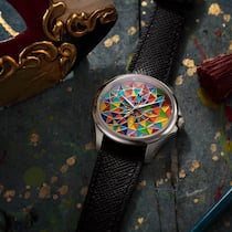 Mit der limitierten Redentore Arlecchino ehrt Venezianico den venezianischen Karneval.