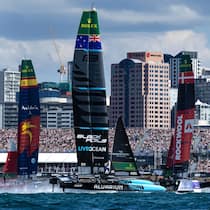 Beim SailGP ist Rolex als Sponsor ganz vorne mit dabei.