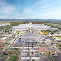 So soll es 2027 aussehen: Visualisierung des Expo-Geländes.