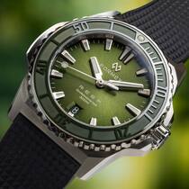 Mit austauschbarer Lünette: Taucheruhr Reef.