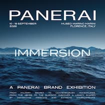 Die Ausstellung «Immersion» über Panerais Geschichte im Florentiner Museo Marino Marini.