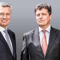 Zuversichtlich gestimmt: Barry-Callebaut-Präsident Patrick De Maeseneire (l.) und -CEO Antoine de Saint-Affrique.