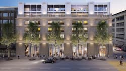 Modell des neuen Zürich-Sitzes an der Bahnhofstrasse.