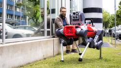 Das Start-up Anybotics, im Bild Co-Founder und CEO Péter Fankhauser, bekam 60 Millionen Dollar für seine US-Expansion.