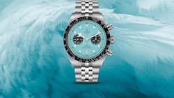Mit der neuen Uhr bringt die Rolex-Schwester karibisches Flair ans Handgelenk.