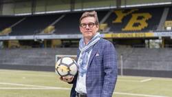 YB-Präsident Hanspeter Kienberger im Berner Wankdorf-Stadion, wie die YB-Fans ihr Stade de Suisse heute noch nennen.