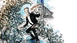 Urs Baumann, Chef der ZKB, surft auf einer Welle des Erfolgs – die Erträge fliessen der Bank nur so zu.
