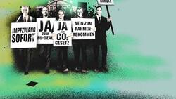 In der politischen Arena: Christoph Franz (Roche), Philipp Rickenbacher (Bär), Zeno Staub (Vontobel), Fredy Gantner (Partners Group), Christian Mumenthaler (Swiss Re).