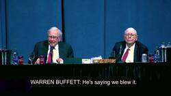 «Er hat's verbockt»: Warren Buffett und Charlie Munger vor den Berkshire-Berkshire-Hathaway-Aktionären, Omaha, Nebraska, 4. Mai 2019.