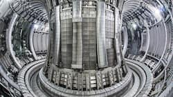 Kraftzentrum: Das Innere eines Tokamak-Reaktors wird im Betrieb auf 100 bis 200 Millionen Grad aufgeheizt.