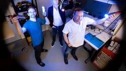 Innovativ: Felix Schill, Igor Martin und Alexander Bahr (von links) bereiten der Unterwasser-IoT-Revolution den Weg.