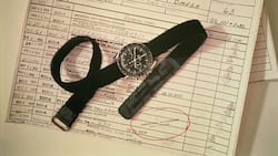 Eine Speedmaster aus den 60er-Jahren mit Zertifikat.