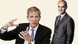 STRAMMES WACHSTUM: CEO GILLES Andrier (l.) und Präsident Calvin Grieder sind mit dem Geschäftsverlauf von Givaudan «wirklich zufrieden».