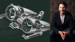 Max Büsser und eine Uhr von MB&F: Das KMU hat den Giganten Chanel an Bord geholt.