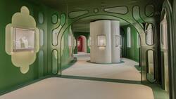 SHOWTIME IN MADRID In der einstigen britischen Botschaft, einem kreisrunden Bau, der seit zehn Jahren leer steht, hat der Designer Jaime Hayon für Cartiers «Beautés du Monde» die Kulisse gebaut.