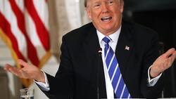 Donald Trump: US-Regierung rechnet mit Wirtschaftswachstum von über drei Prozent.