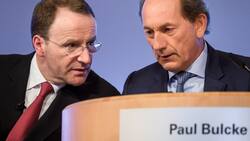 AUF EXPANSIONSKURS: Nestlé-Chef Mark Schneider (l.) und VR-Präsident Paul Bulcke tätigen einen der teuersten Zukäufe ihrer Amtszeit. Der 5,7 Milliarden Dollar schwere Kauf des Vitaminherstellers Bountiful ist einer der grössten Deals auf dem geschäftigen Schweizer M&A-Markt.