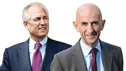 Ruinöser Preiskrieg: Boeing-Chef James McNerney (l.), EADS-Lenker Louis Gallois.