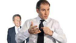 Schwaches Börsendébut: Glencore-Präsident Simon Murray und CEO Ivan Glasenberg (r.).