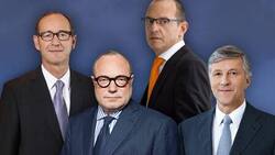 Daniel Sauter, Andreas Schmid, Josef Felder und Rolf Dörig (v.l.).