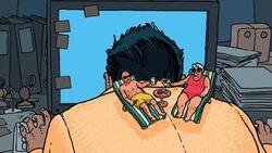 Die Generation 40 wird zur Kasse gebeten. (Illustration: Stephan Liechti)