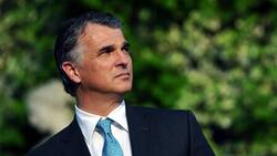 Kein Grund grimmig in die Zukunft zu blicken: Sergio Ermotti ist der wichtigste Banker der Schweiz. (Bild: Keystone)