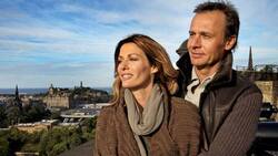 Sie singt, er segelt: Kirsty mit Ernesto Bertarelli vor einem Konzertauftritt in Edinburgh.