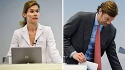 Aufsteigerin, Absteiger: Mirjam Staub-Bisang und Ehemann Martin Bisang vor Publikum – mit ungleichen Botschaften.