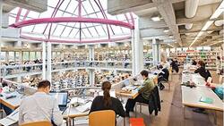 Denkfabrik HSG: die Universitätsbibliothek.