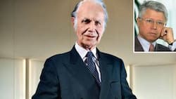 Patron Hans Vontobel, Sohn Hans-Dieter (kleines Bild): Ende der Eiszeit.